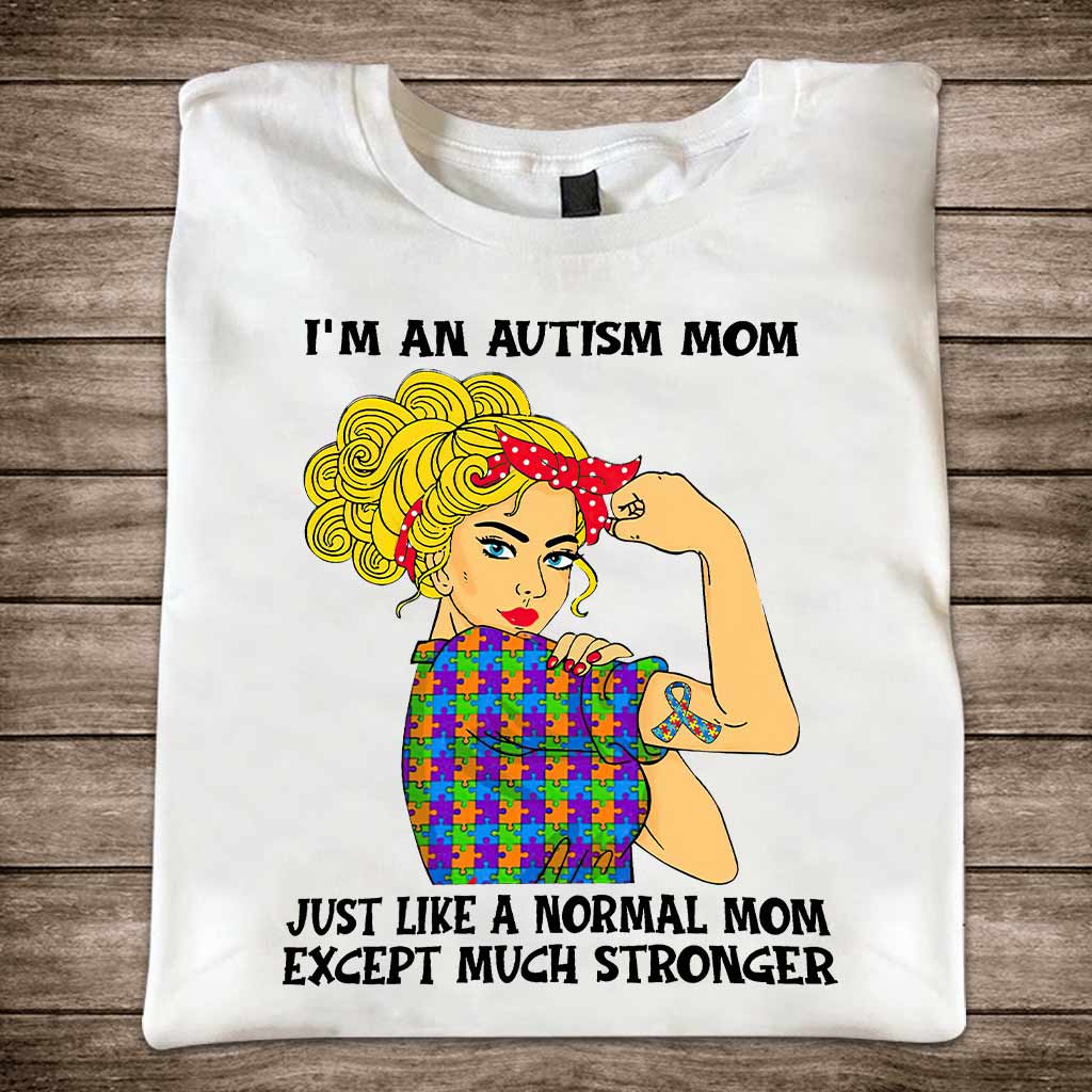 Autism Mom - Autism Awareness T-shirt and Hoodie 112021