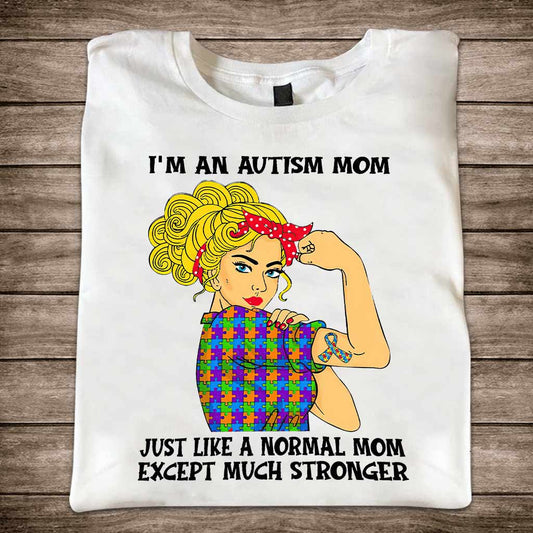 Autism Mom - Autism Awareness T-shirt and Hoodie 112021