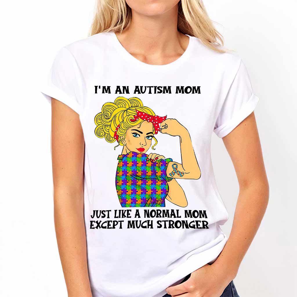 Autism Mom - Autism Awareness T-shirt and Hoodie 112021