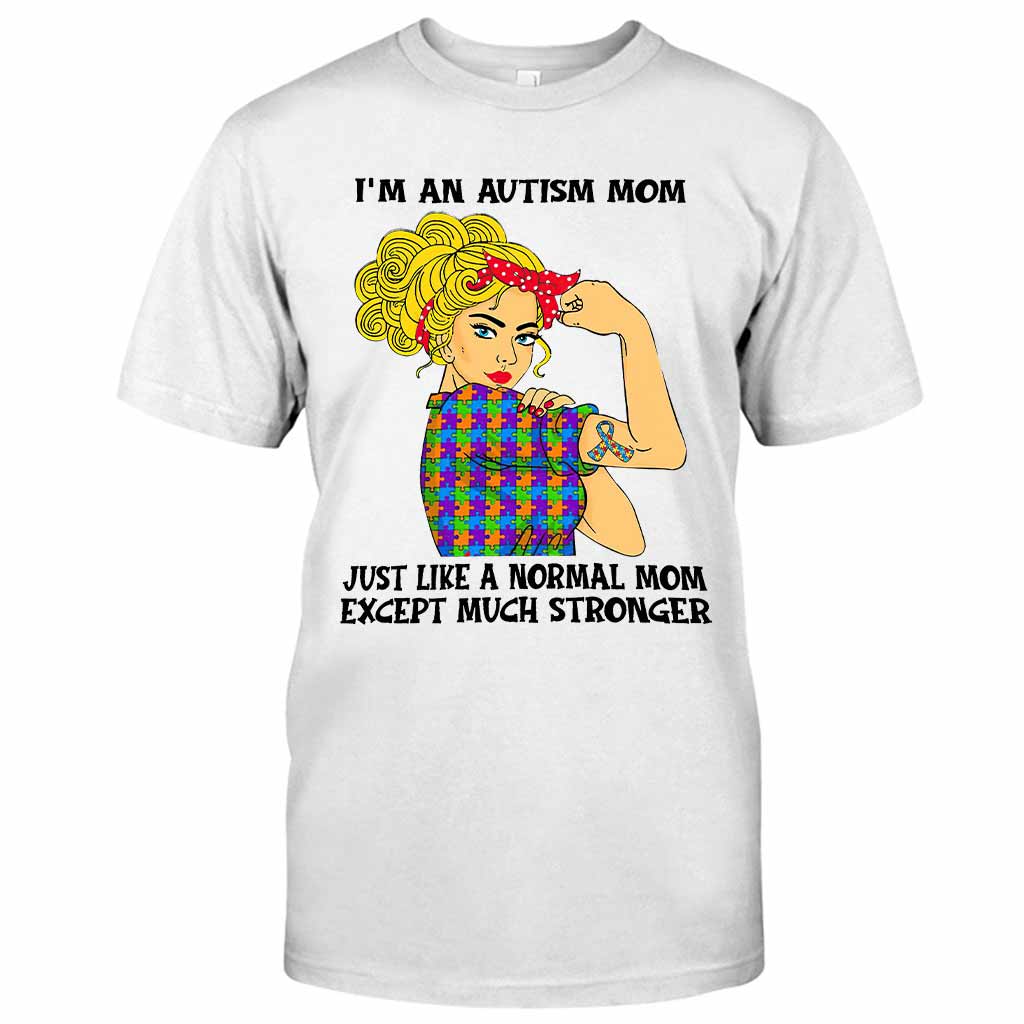 Autism Mom - Autism Awareness T-shirt and Hoodie 112021