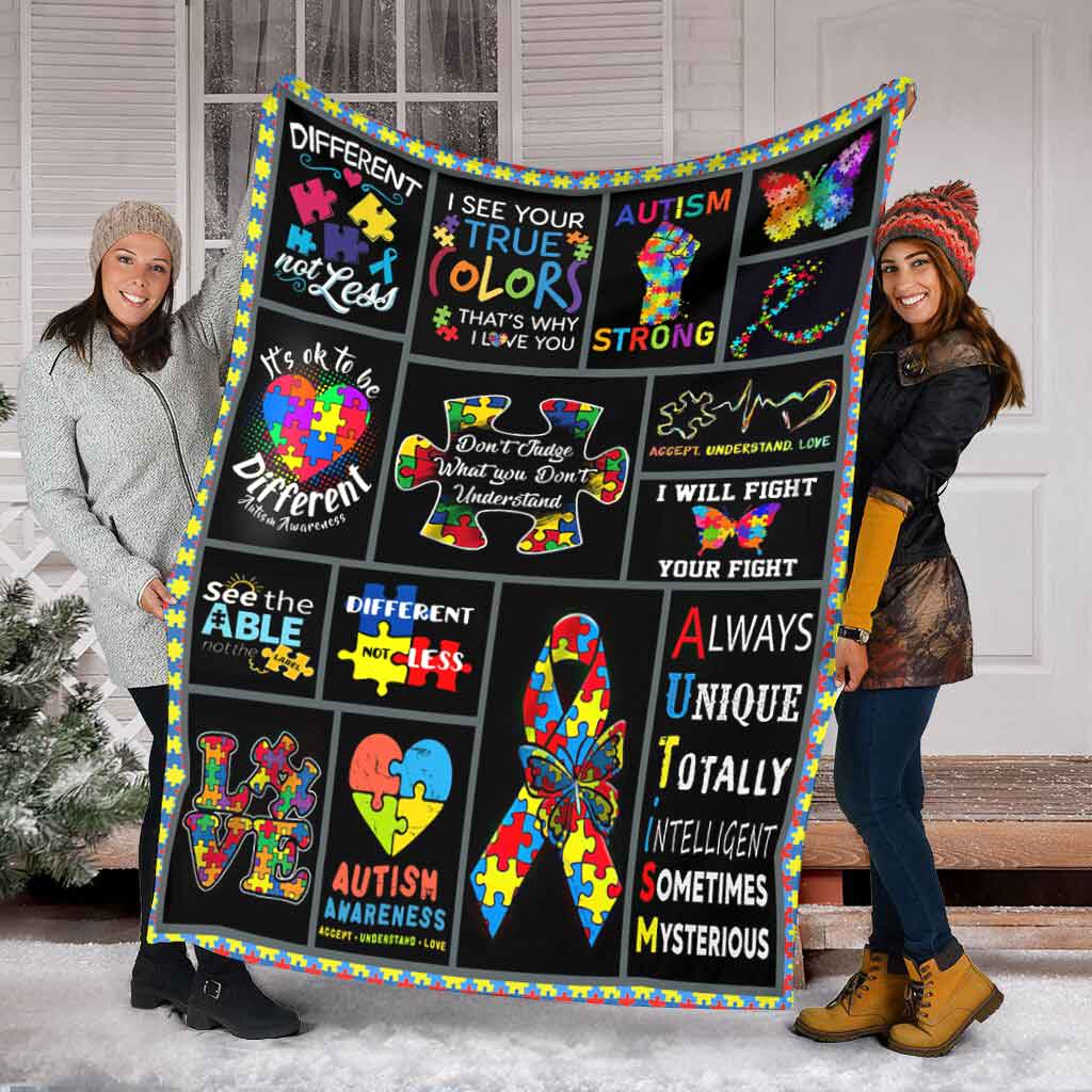 Autism Awareness - Blanket 1121