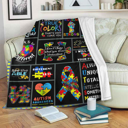 Autism Awareness - Blanket 1121