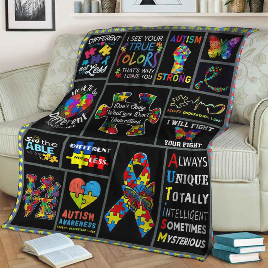 Autism Awareness - Blanket 1121