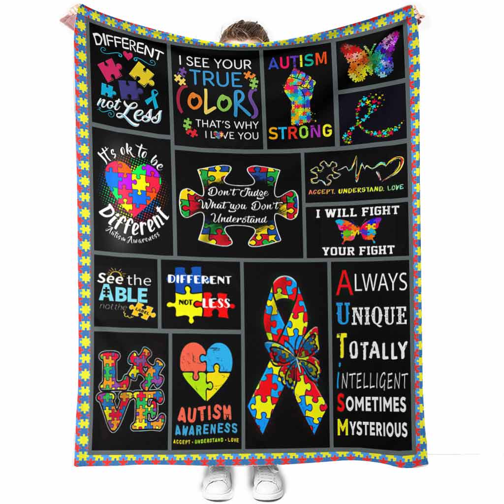 Autism Awareness - Blanket 1121