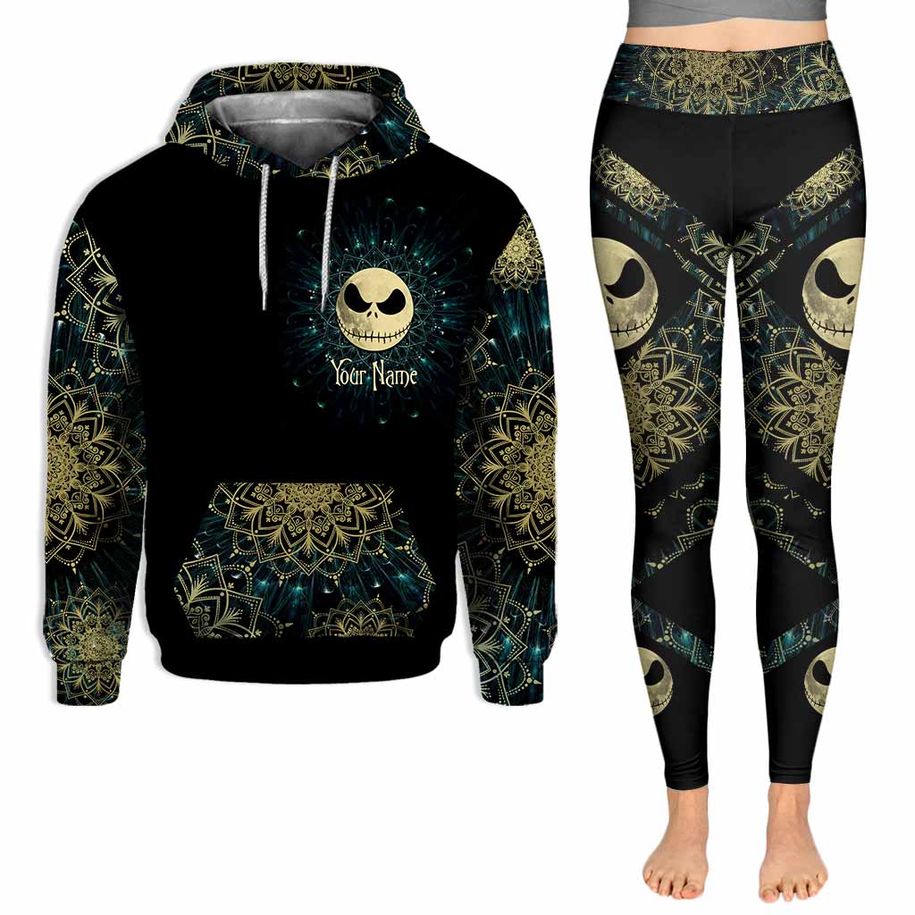 Hello Darkness My Old Friend Nightmare - Personalized Hoodie And Leggings