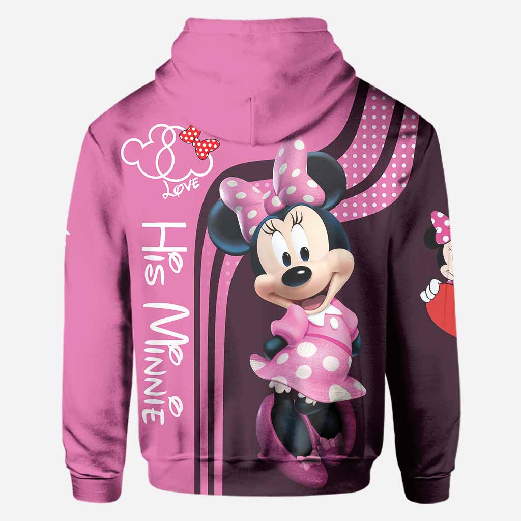 Mouse Ears Couple - Personalized All Over T-shirt and Hoodie