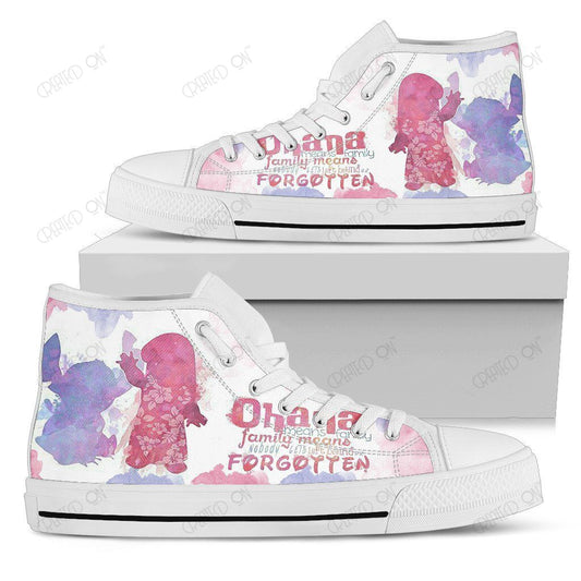 Ohana Means Family Ohana High Top Shoes