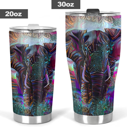 Elephant Mandala Elephant Tumbler 0622