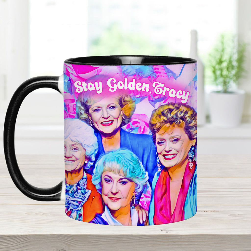 Stay Golden - Personalized Accent Mug