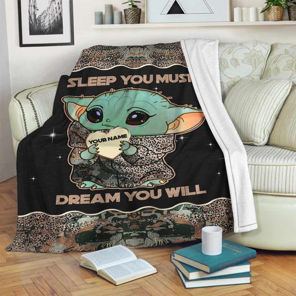 Sleep You Must - Personalized Blanket