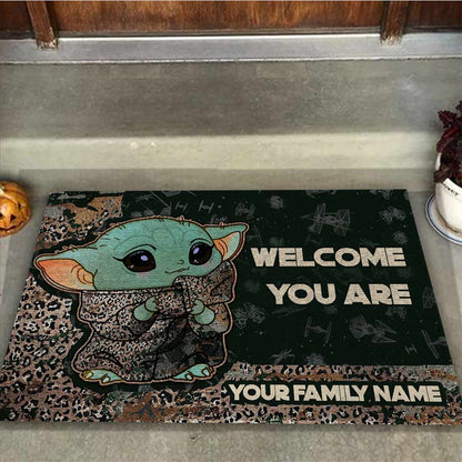 Welcome You Are - Personalized Doormat