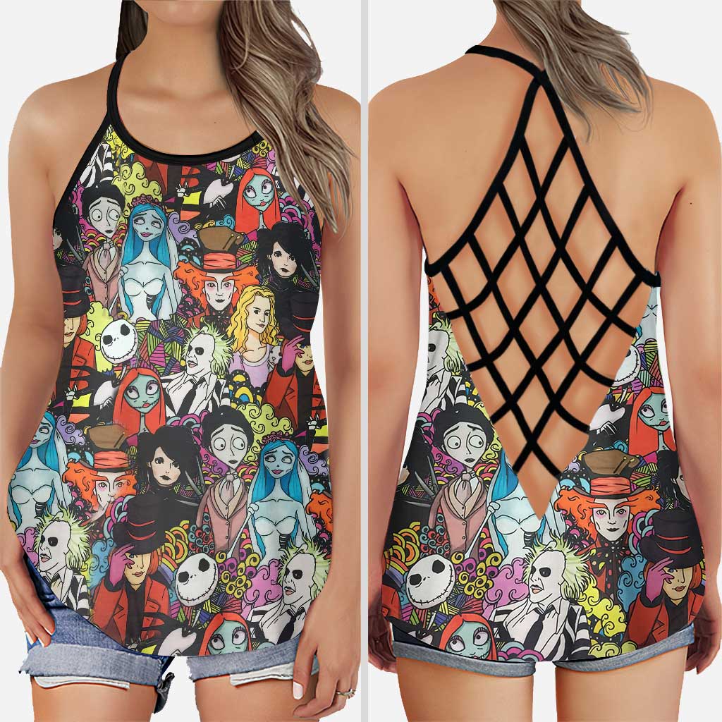 Hello Darkness - Nightmare Cross Tank Top