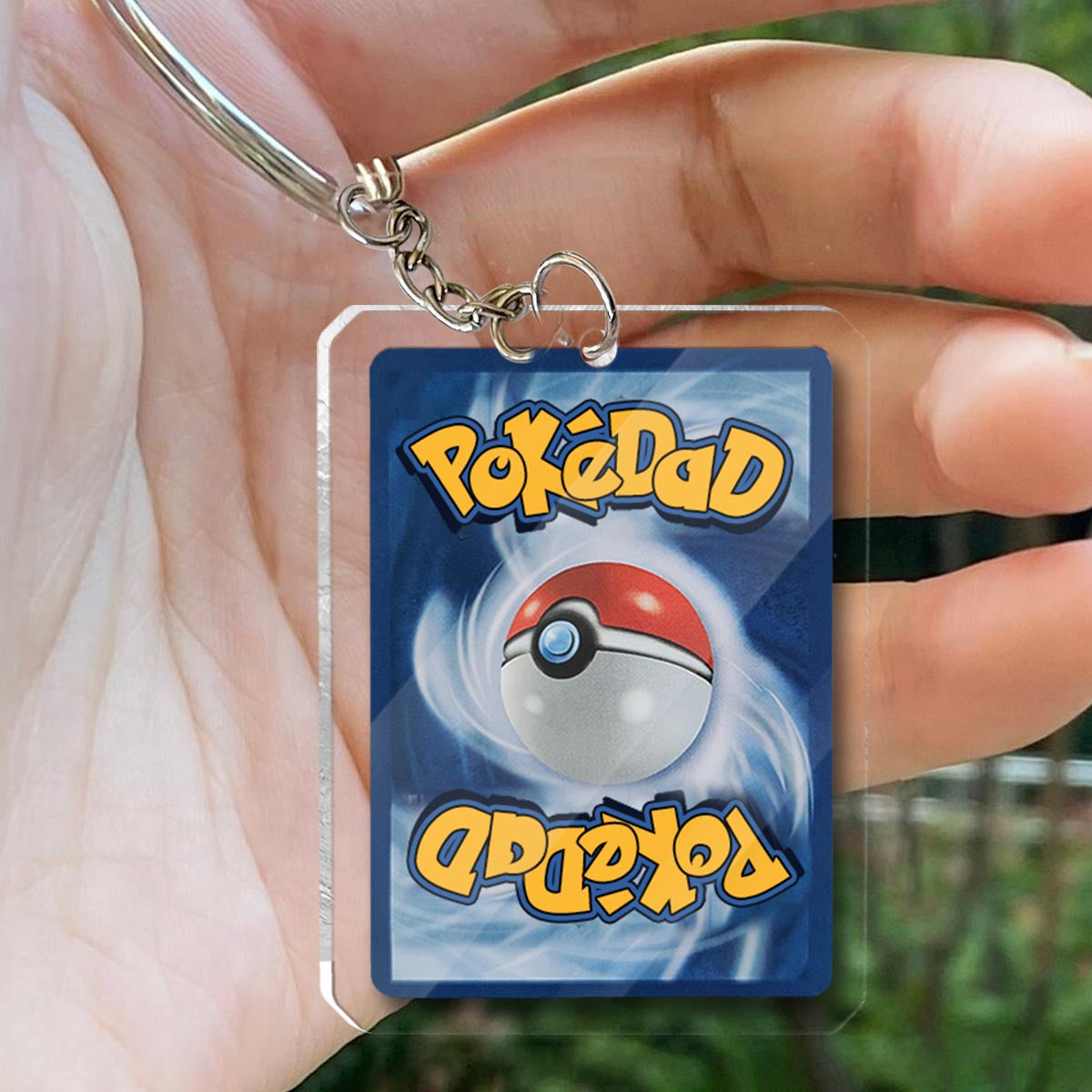 We Choose You - Personalized Monster Trainer Transparent Keychain