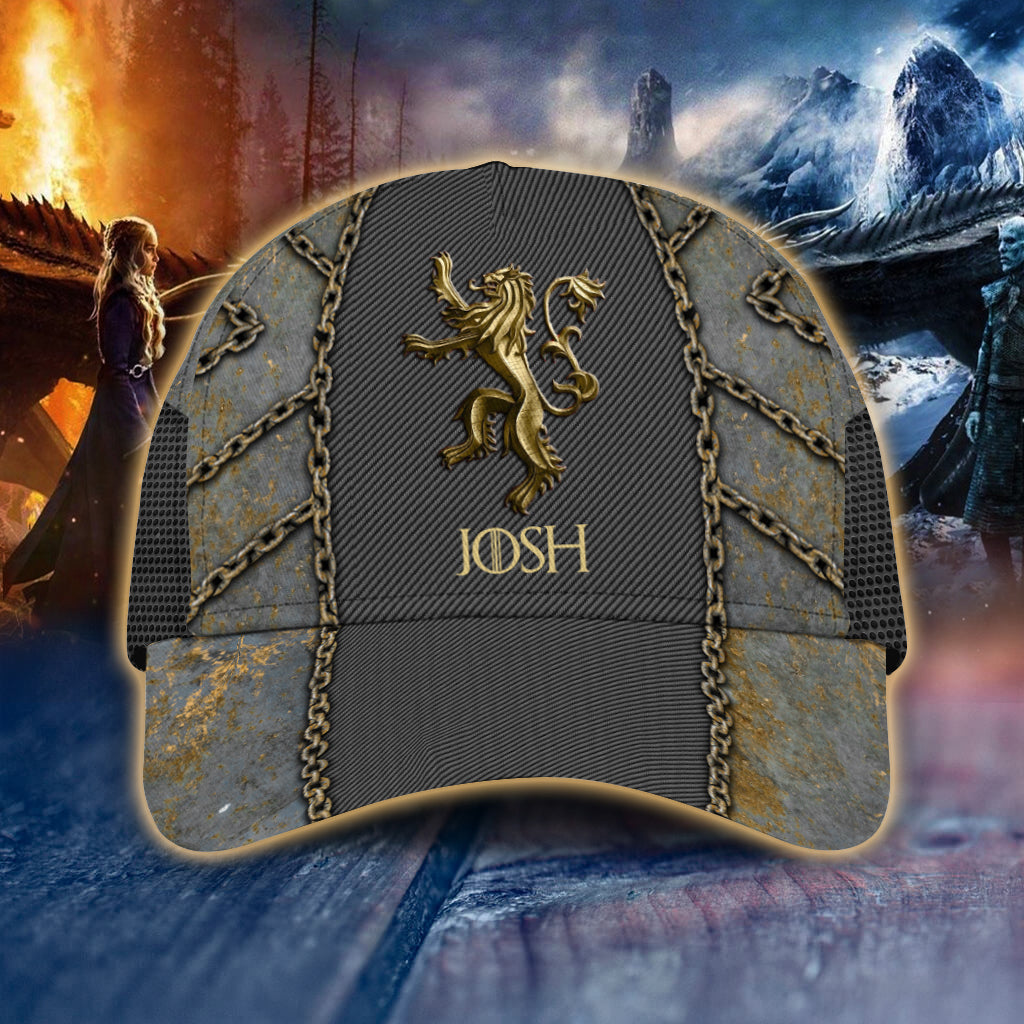 Best Dad In The Seven Kingdoms - Personalized Thrones Game Classic Cap