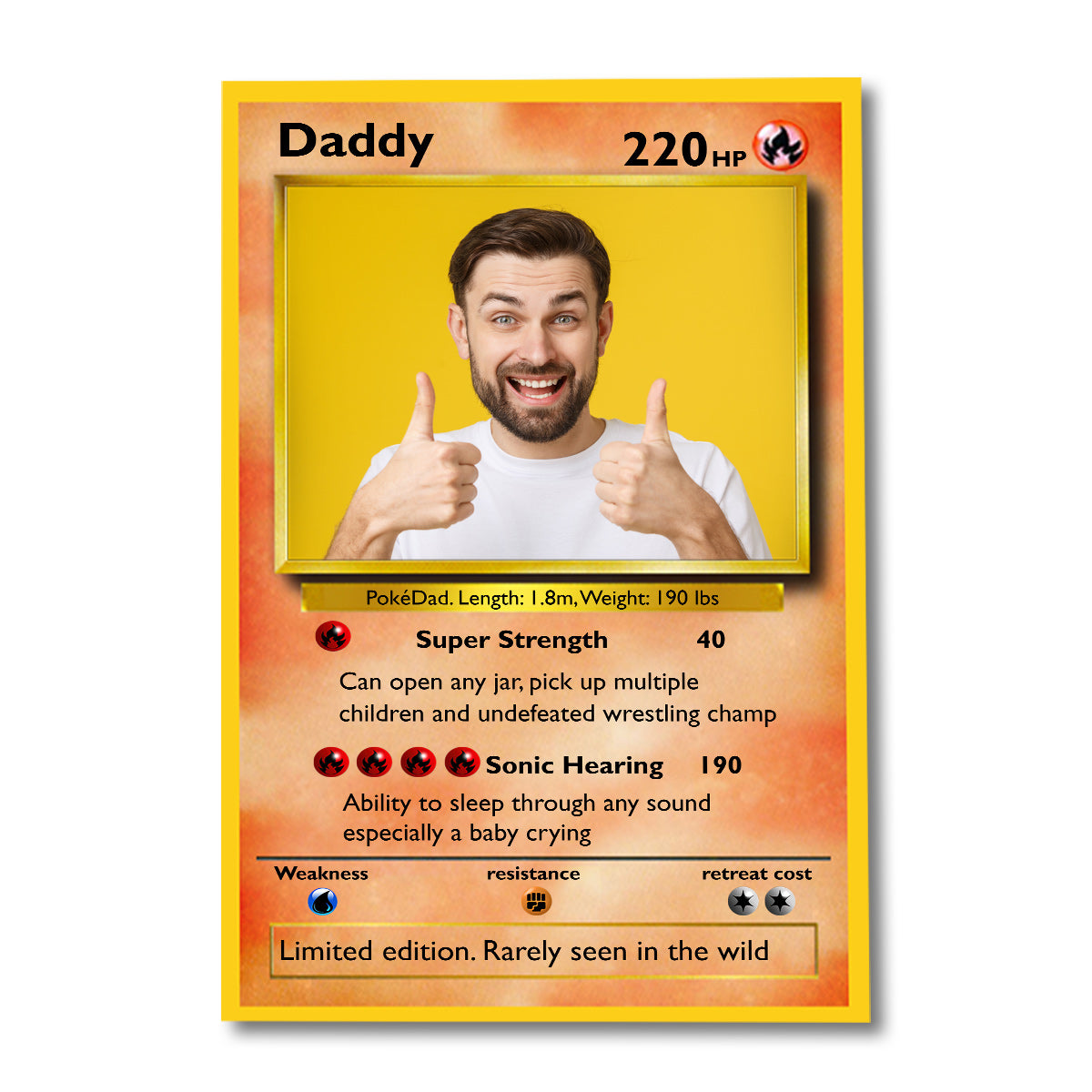 Poke Card - Personalized Monster Trainer Canvas and Poster