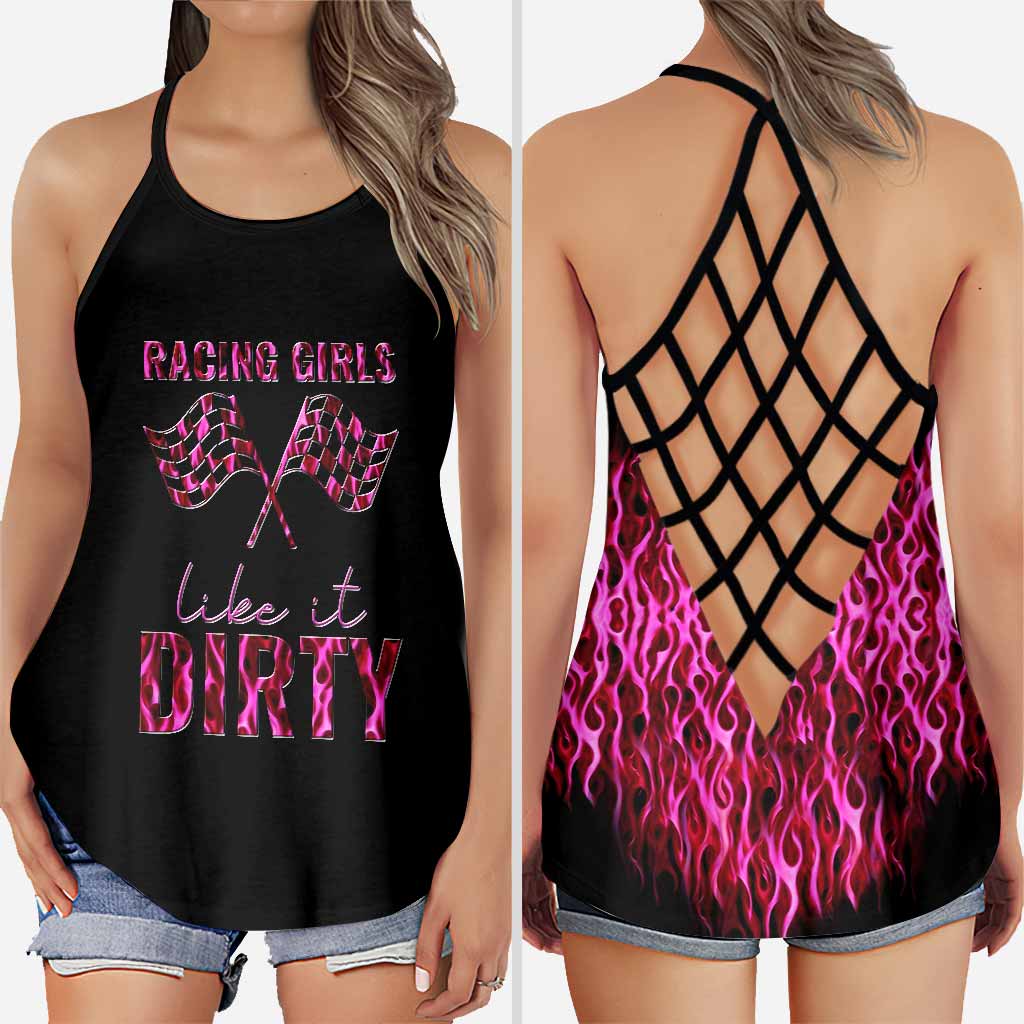 Love Racing Cross Tank Top