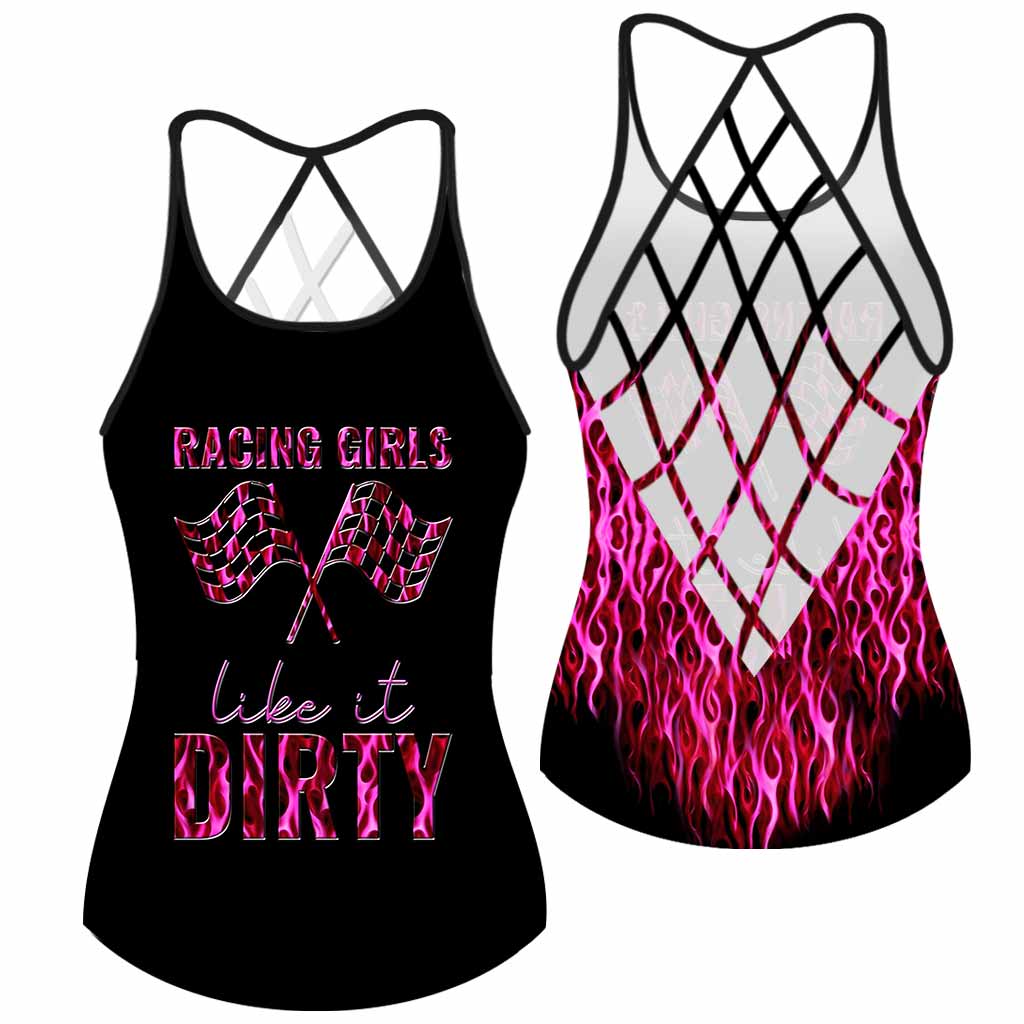 Love Racing Cross Tank Top