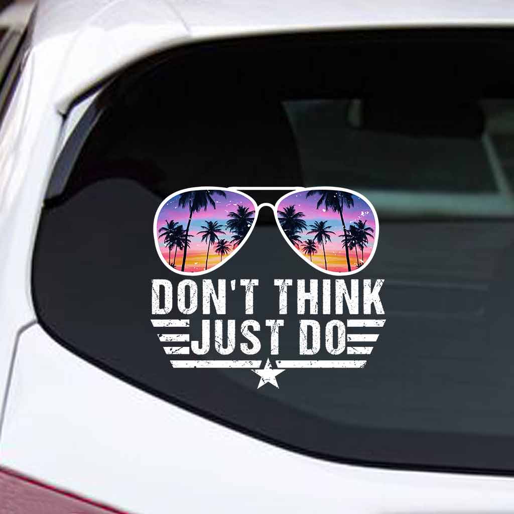 Don't Think Top Gun - Decal Full