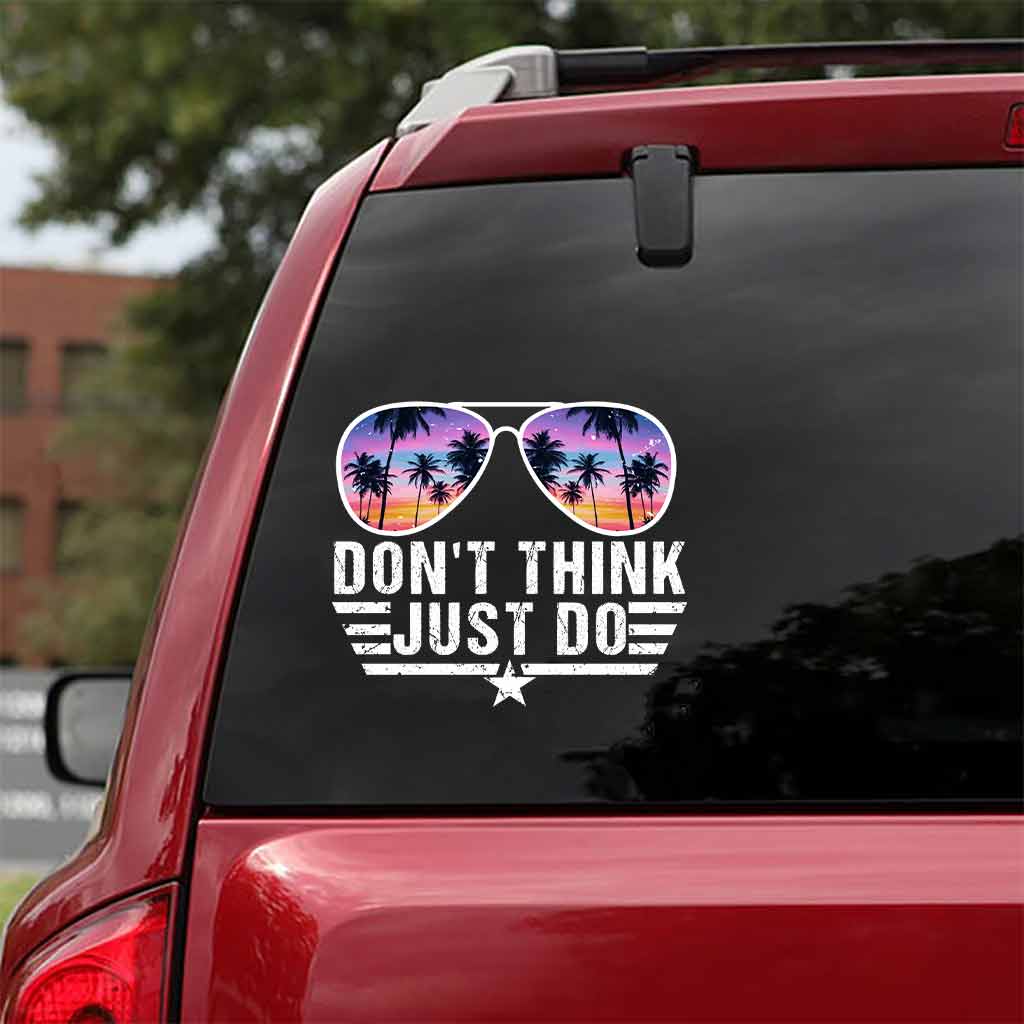 Don't Think Top Gun - Decal Full