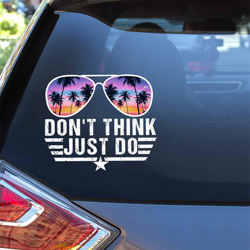 Don't Think Top Gun - Decal Full