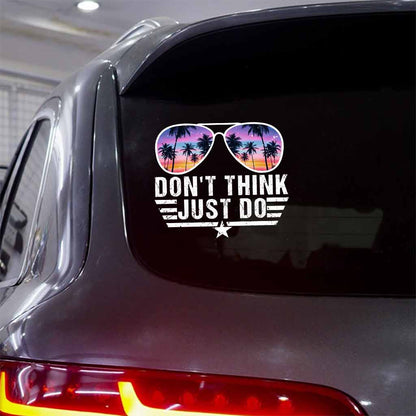 Don't Think Top Gun - Decal Full