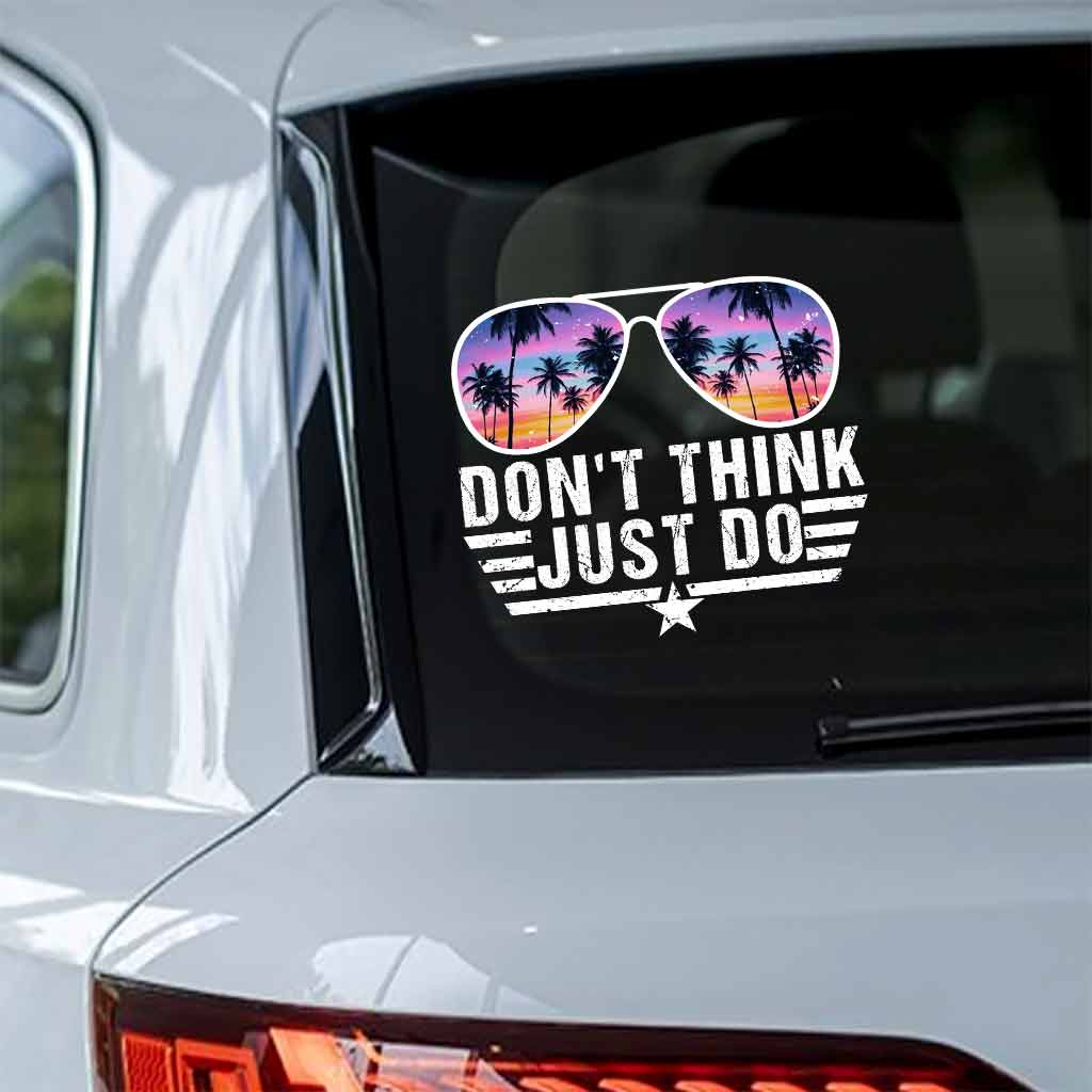 Don't Think Top Gun - Decal Full