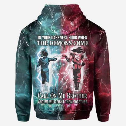 Call On Me Brother Seven Balls All Over Shirt