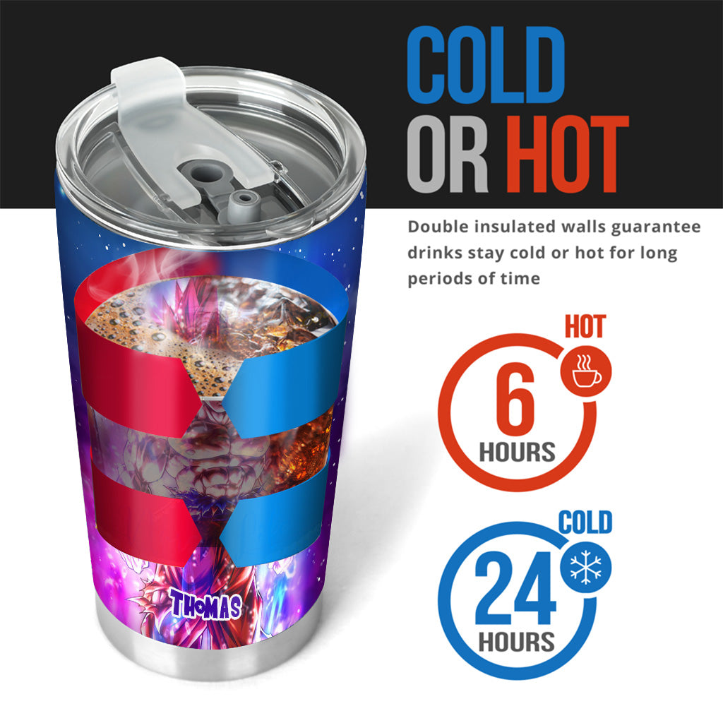 I Never Quit - Personalized Seven Balls Tumbler