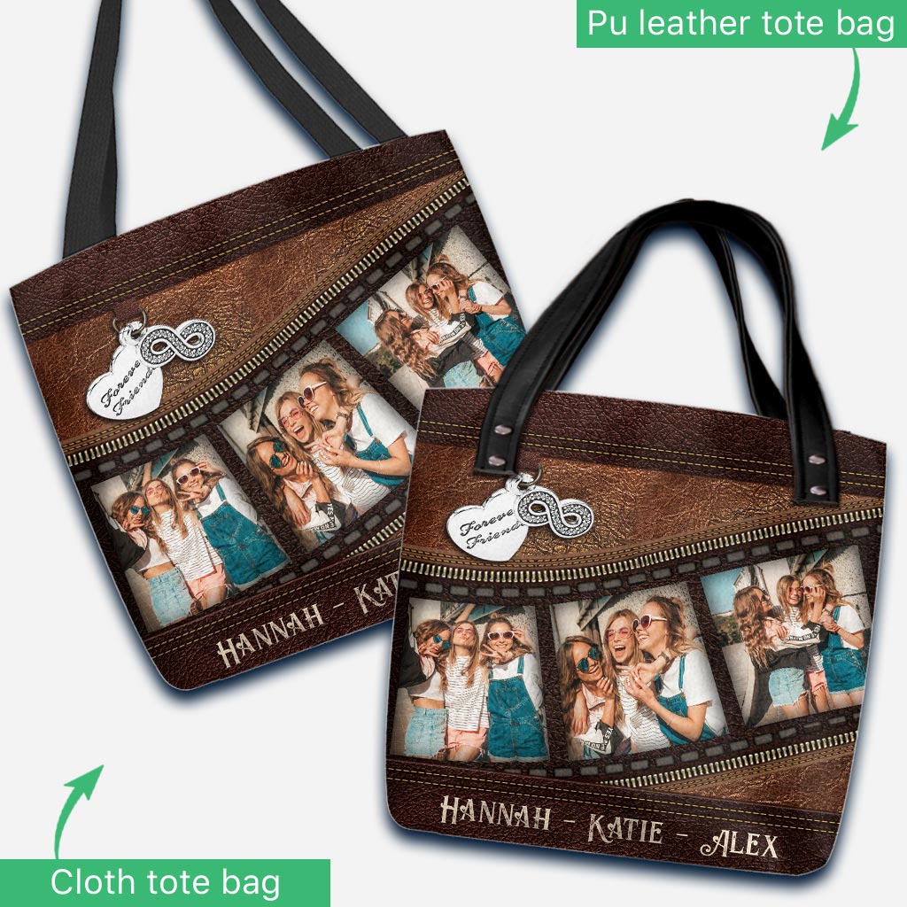 Besties Forever Personalized Tote Bag