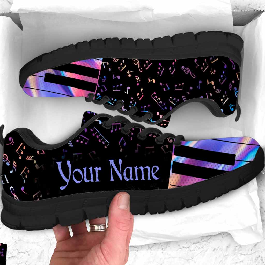 Love Piano Personalized Sneakers