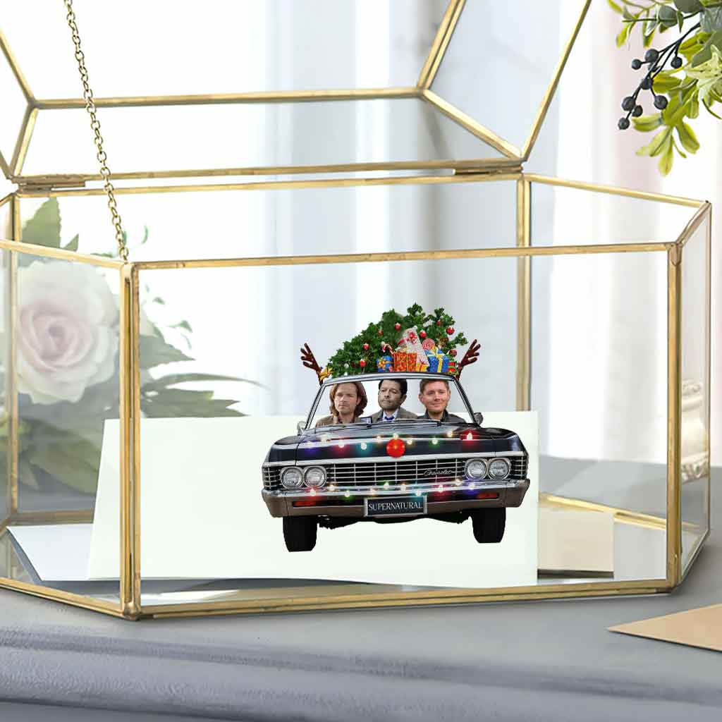 Driver Picks The Music - Christmas Decal Full