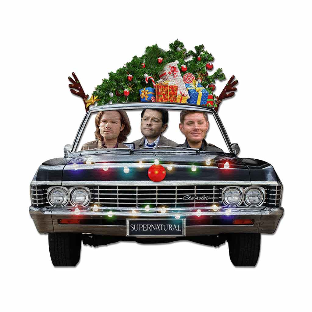 Driver Picks The Music - Christmas Decal Full