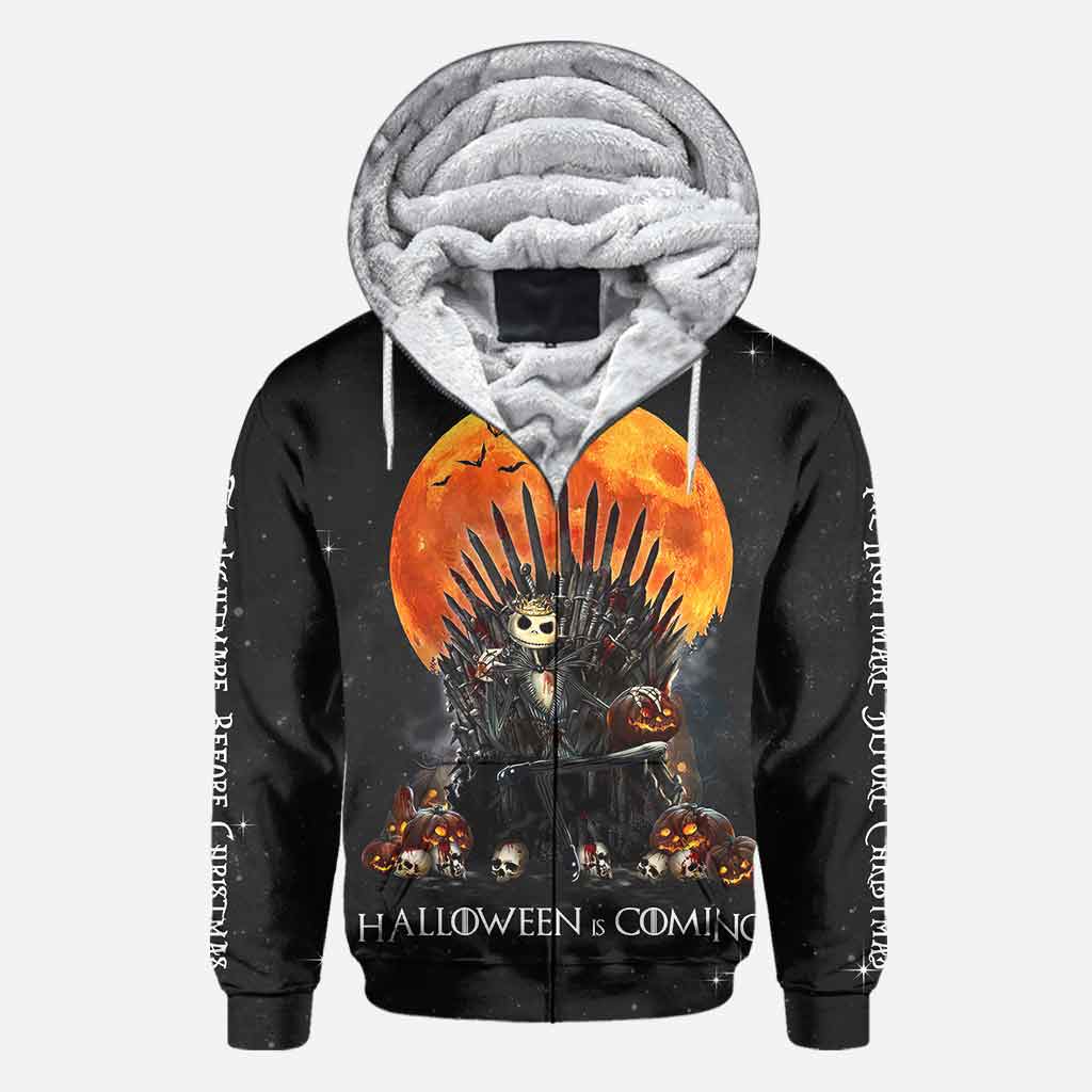 Halloween Is Coming - Nightmare All Over T-shirt and Hoodie 1121