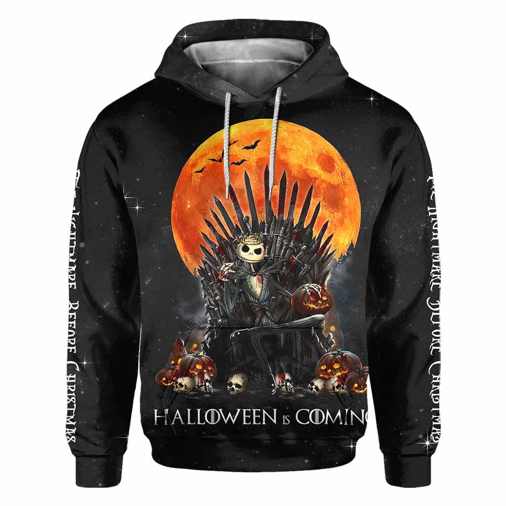 Halloween Is Coming - Nightmare All Over T-shirt and Hoodie 1121