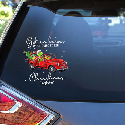 Get In Loser - Christmas Stole Christmas Decal Full