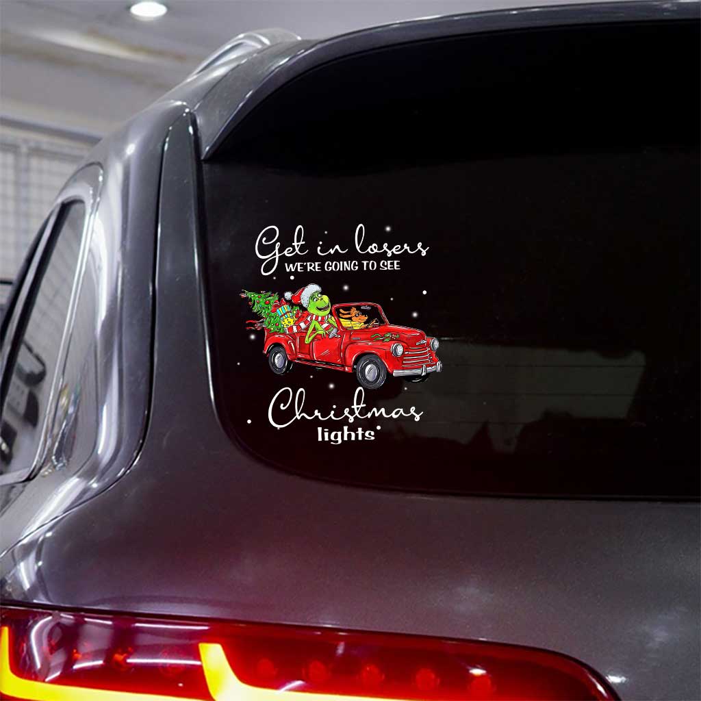 Get In Loser - Christmas Stole Christmas Decal Full