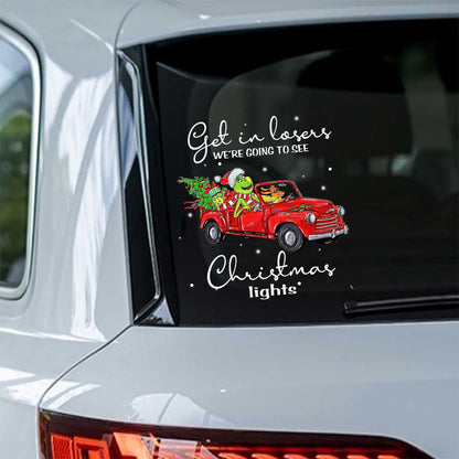 Get In Loser - Christmas Stole Christmas Decal Full