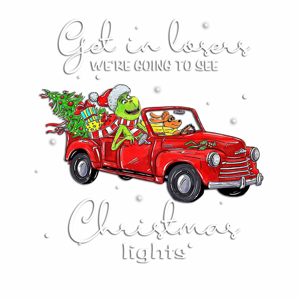 Get In Loser - Christmas Stole Christmas Decal Full