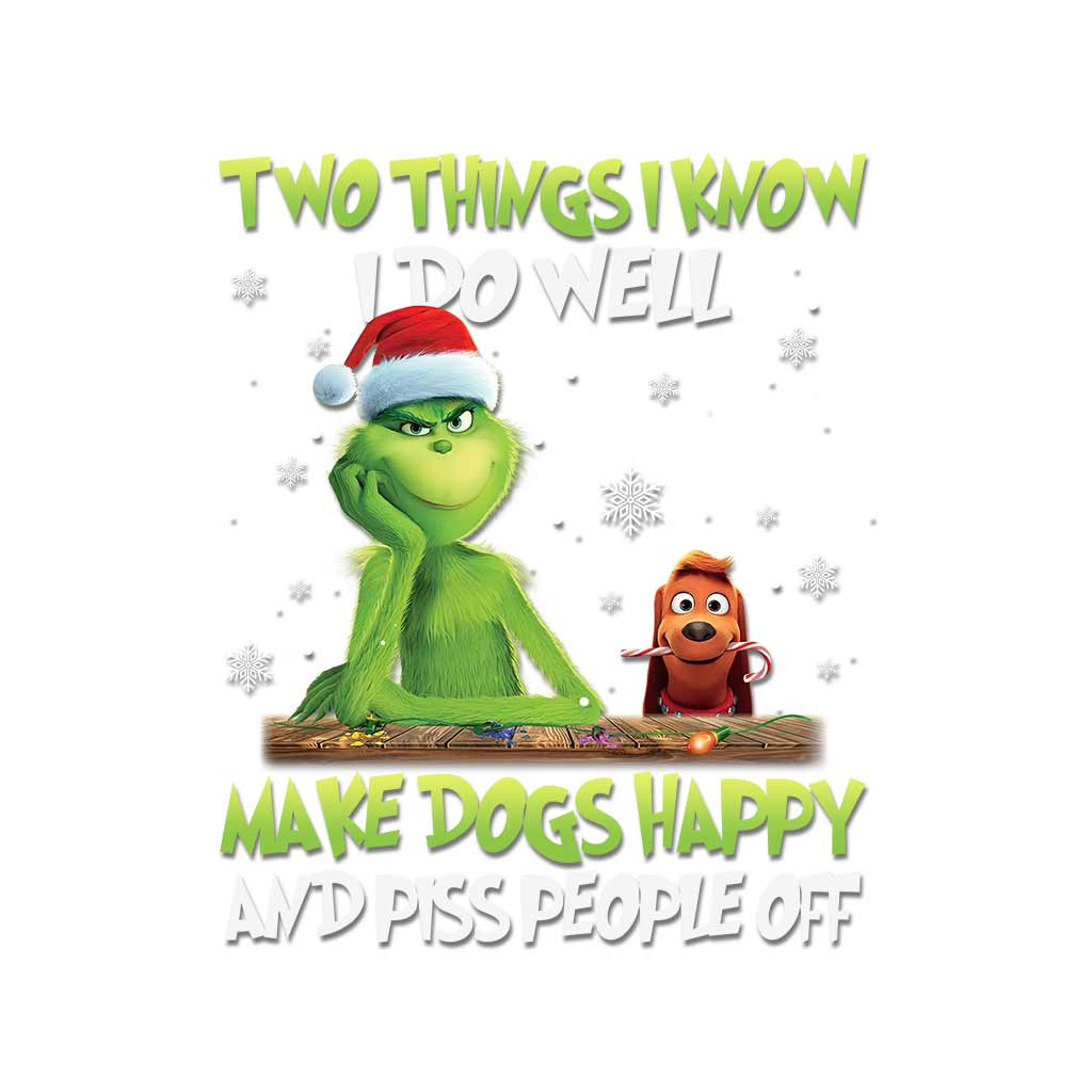 Two Things I Know - Stole Christmas Decal Full