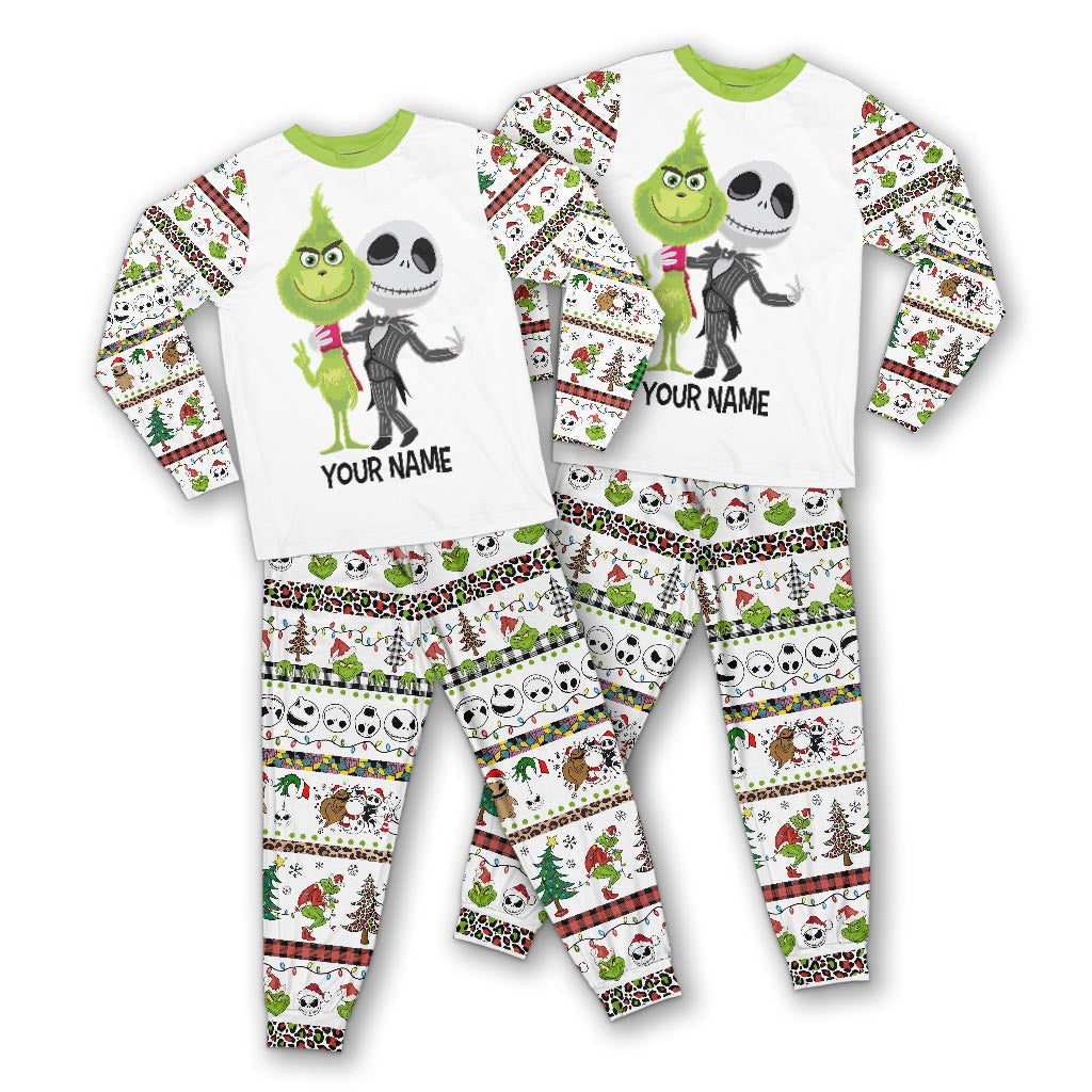 Merry Christmas - Personalized Stole Christmas Pajamas Set