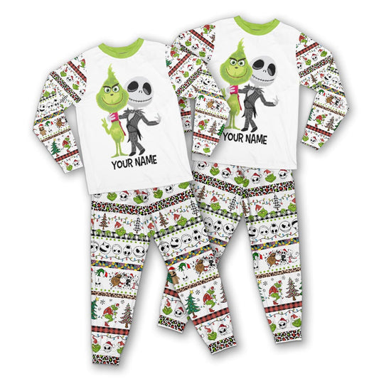 Merry Christmas - Personalized Stole Christmas Pajamas Set