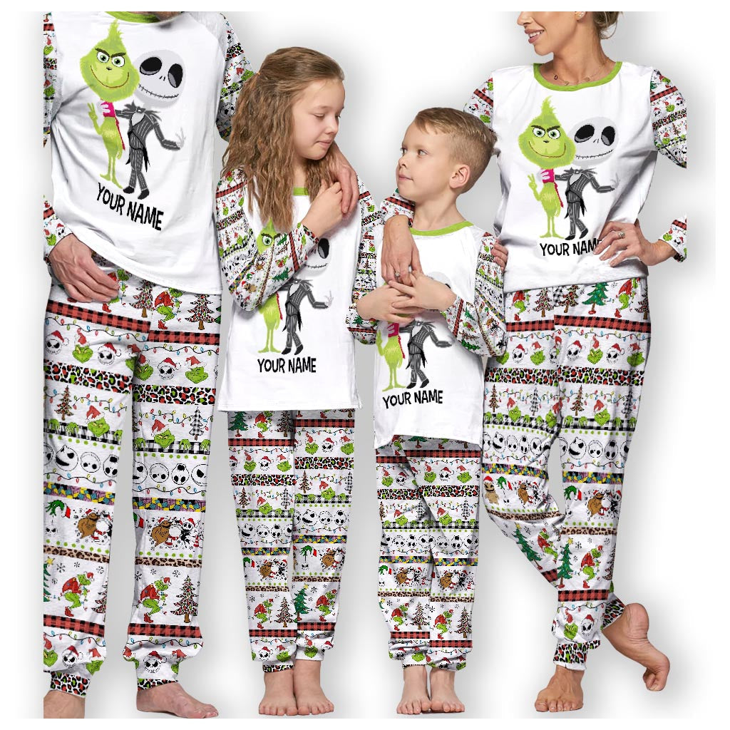 Merry Christmas - Personalized Stole Christmas Pajamas Set