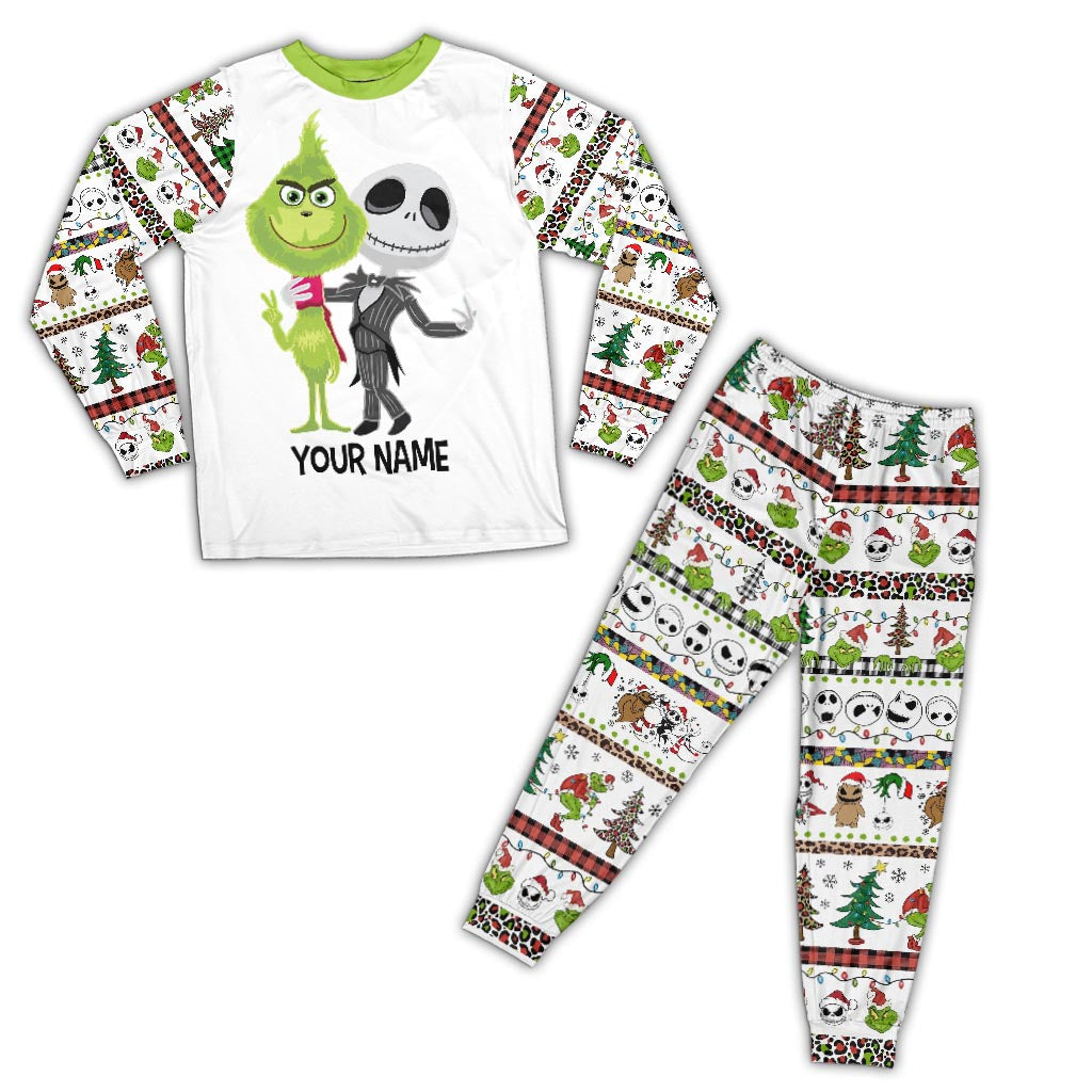 Merry Christmas - Personalized Stole Christmas Pajamas Set