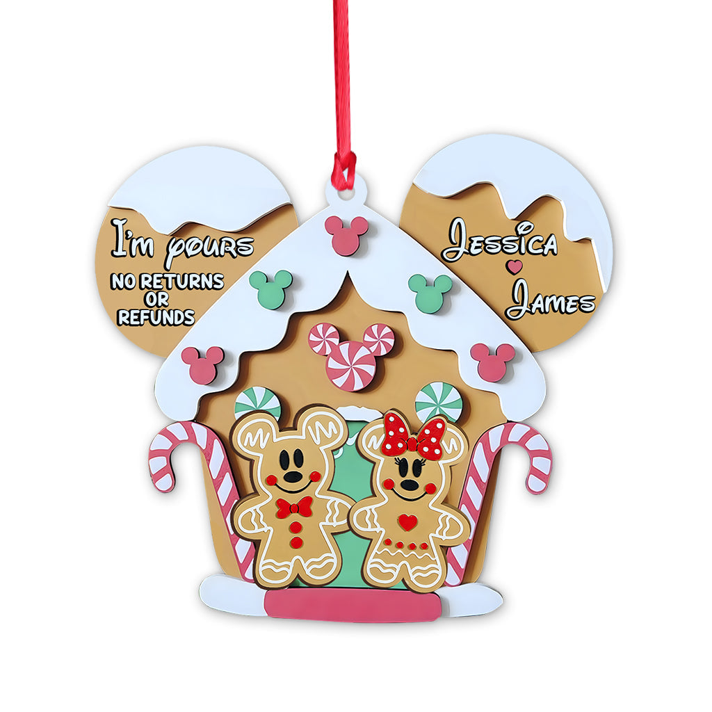 I'm Yours - Personalized Mouse Ornament