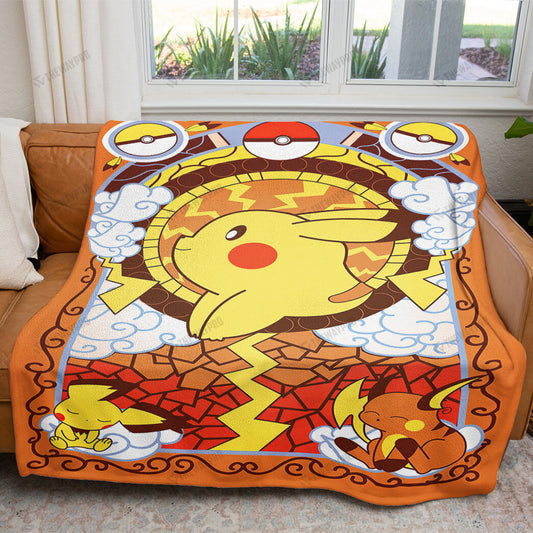 I Choose You Monster Trainer Blanket 0224