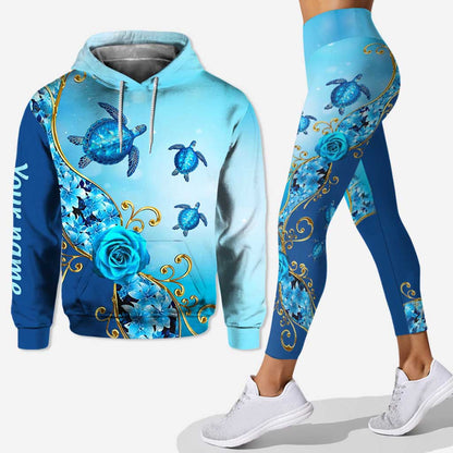 Love Turtles - Personalized Hoodie And Leggings