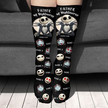 Mother Father Of Nightmares - Personalized Mother’s Day Father's Day Nightmare Socks