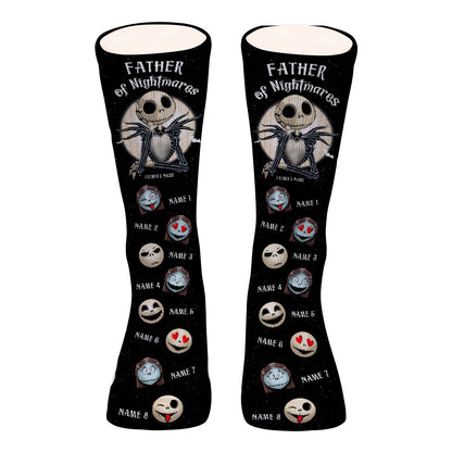 Mother Father Of Nightmares - Personalized Mother’s Day Father's Day Nightmare Socks