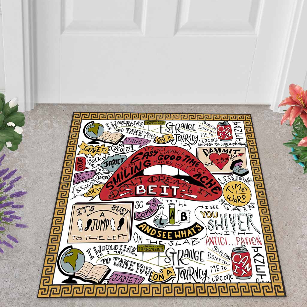 Don't Dream It Be It - Shaped Doormat