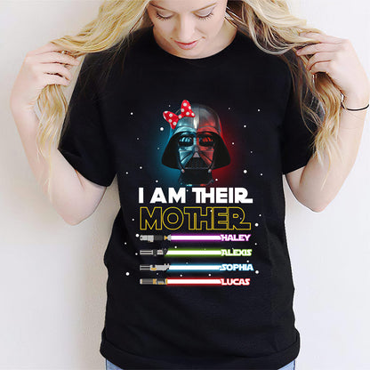 I Am Their Mother - Personalized The Force T-shirt and Hoodie